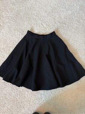 Dolce & Gabbana Black Circle Skater Skirt
